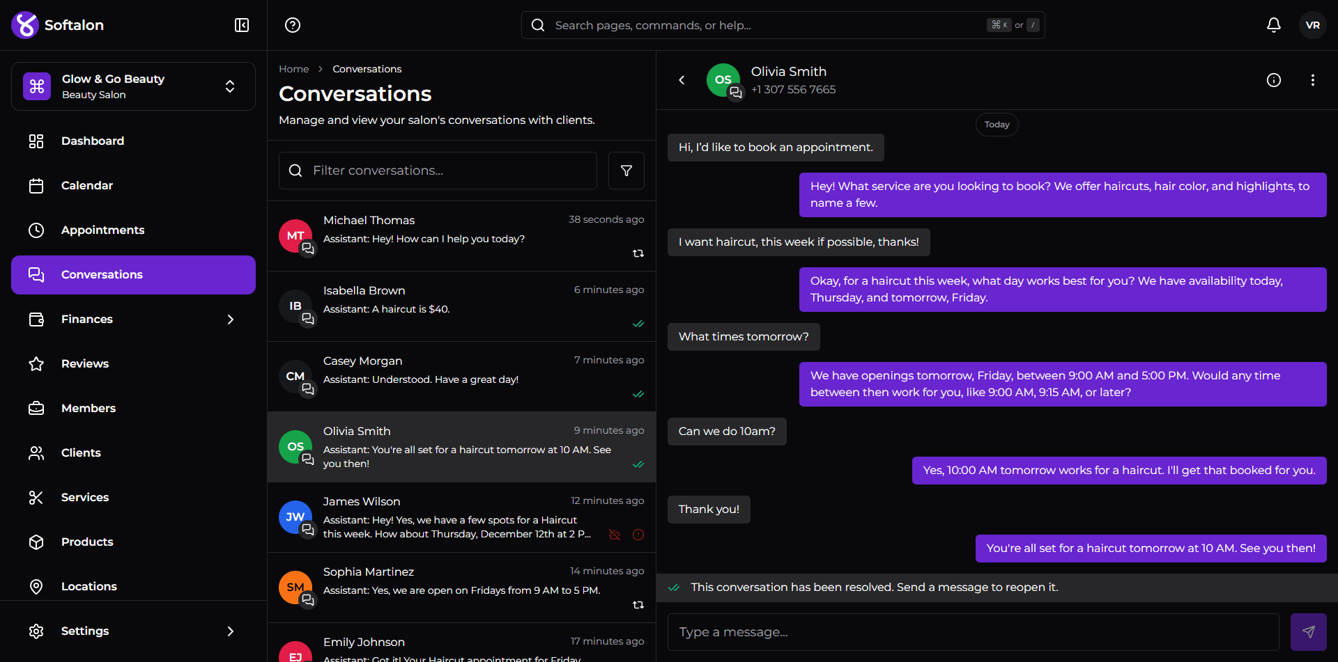 AI Booking Assistant