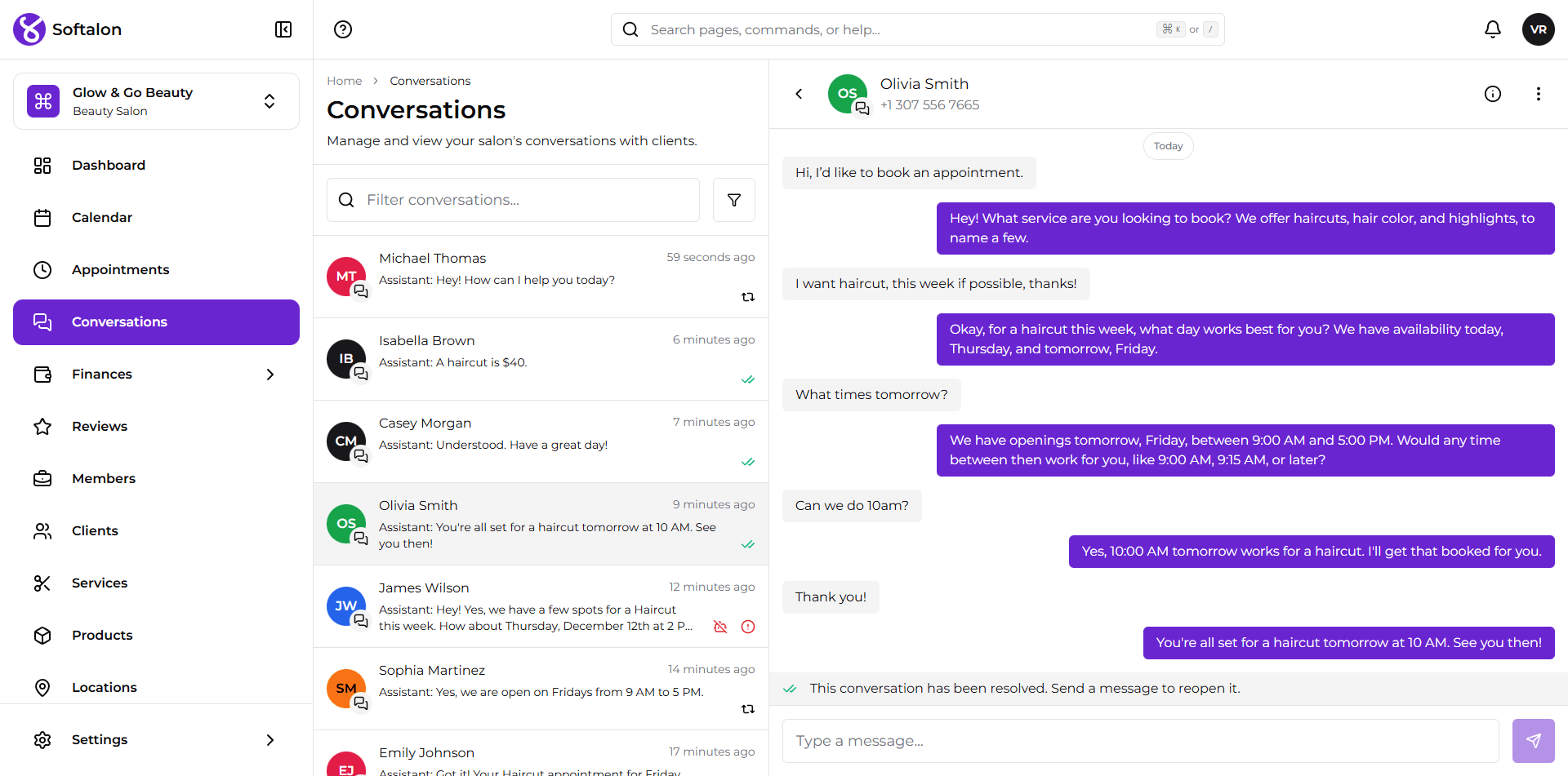 AI Booking Assistant
